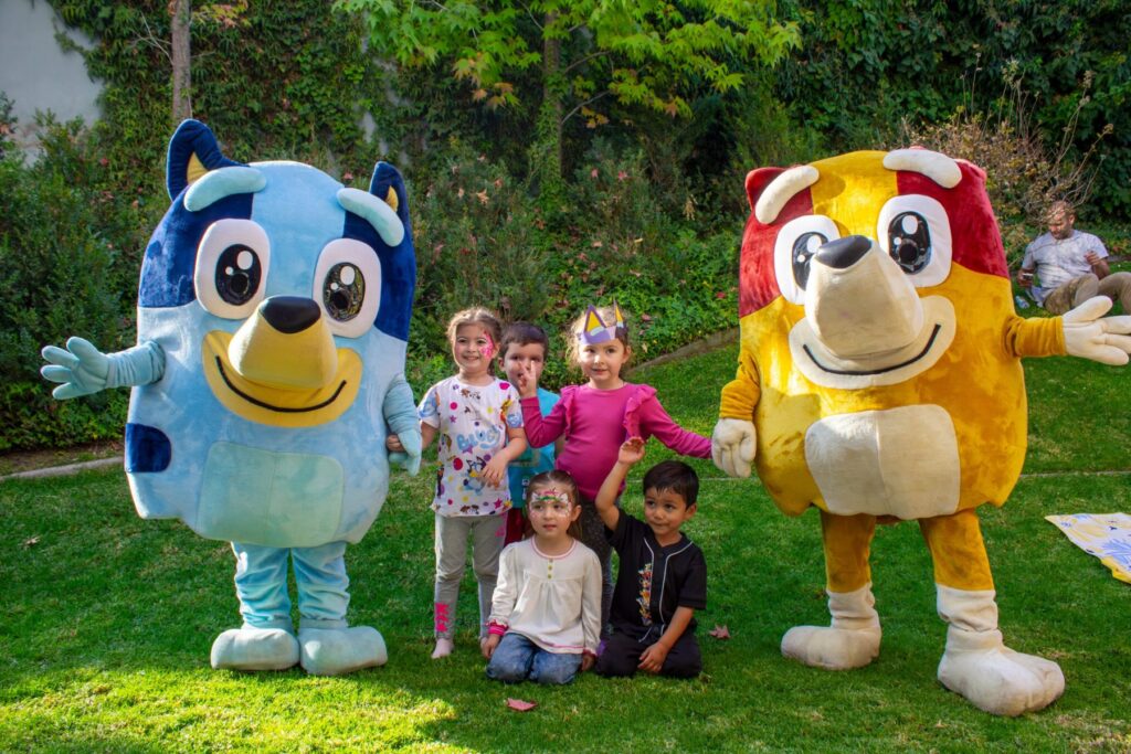 Bluey y bingo cumpleanos santiago · Hey Kids Eventos